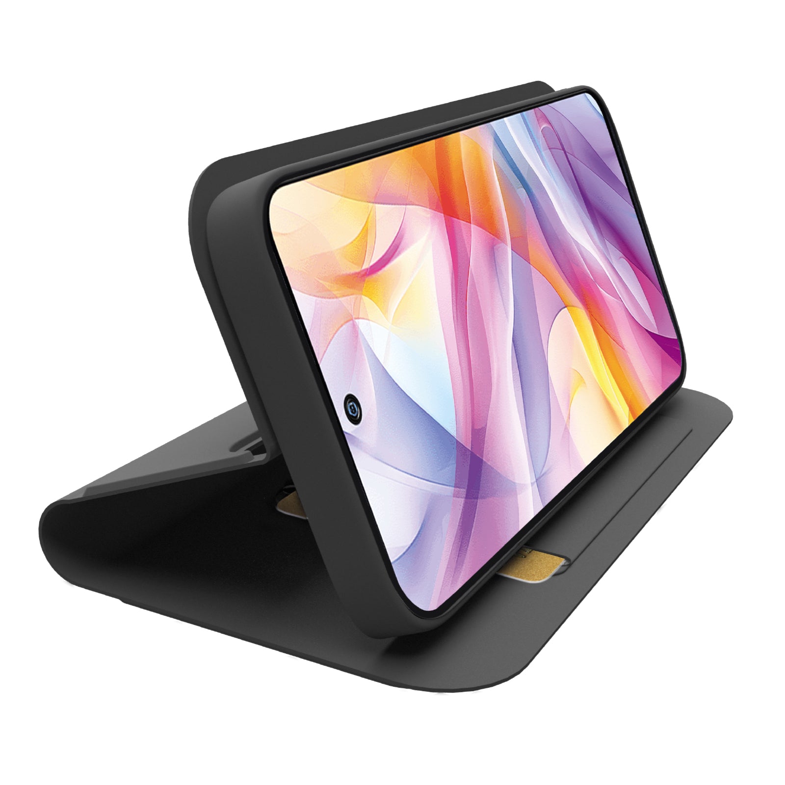 Book-style case with stand support and soft touch surface for ZTE Blade V70 Vita