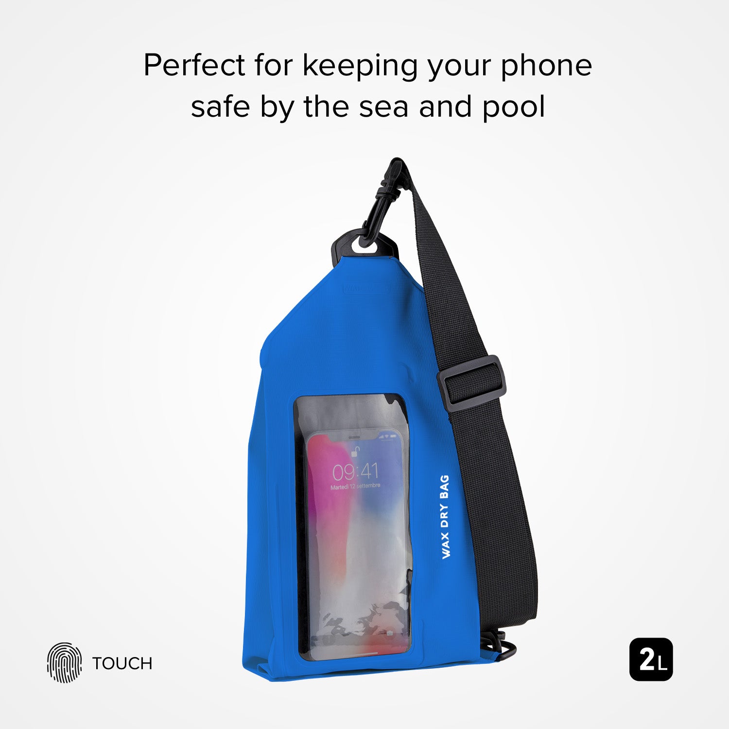 Sac à bandoulière de deux litres