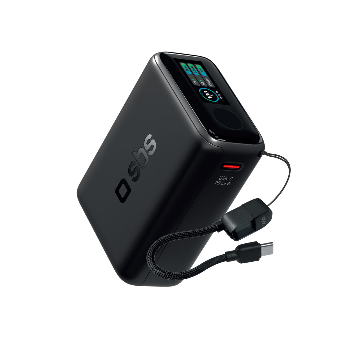 Power Bank TUXINSUN 20000mAh 22,5W Charge Rapide Avec écran LCD Et USB-C