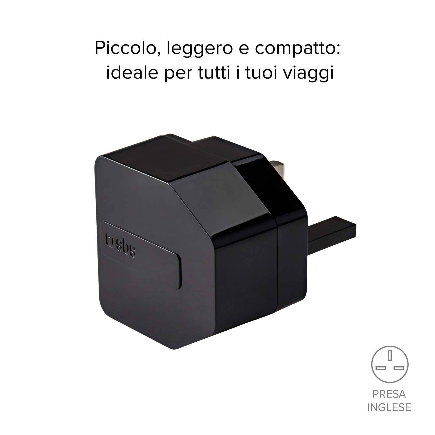 Kit caricabatterie: caricatore UK ricarica rapida con cavo USB 1A e Micro-USB incluso