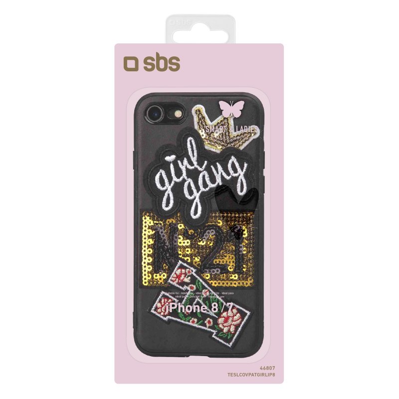 Girl Gang patch cover for iPhone 8/7