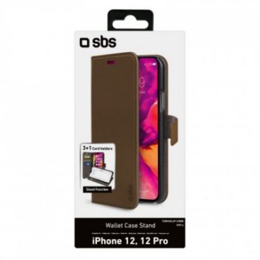 Book Wallet Case with stand function for iPhone 12/12 Pro