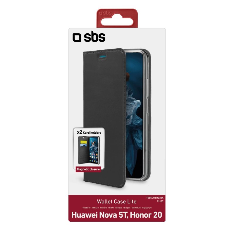 Book Wallet Lite Case for Honor 20/Huawei Nova 5T