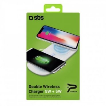 Dual base for 5W + 5W wireless charging