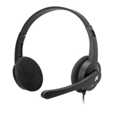 Wired headset with adjustable microphone