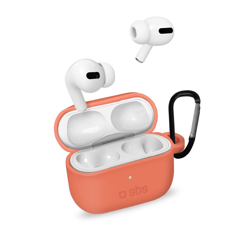 Funda de silicona con gancho para AirPods Pro