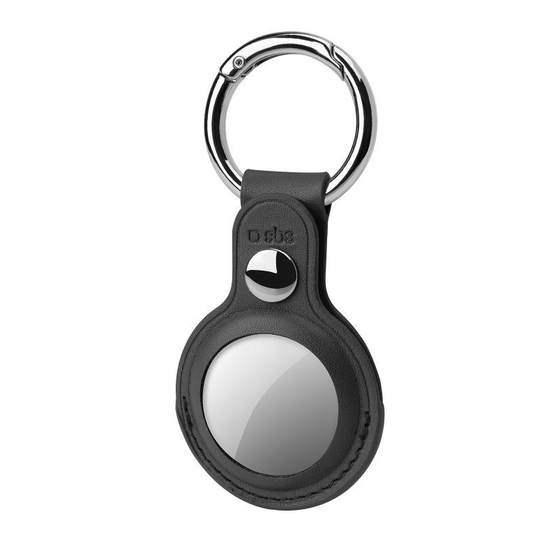 Porte-clés AirTag avec protection intégrale en cuir de qualité