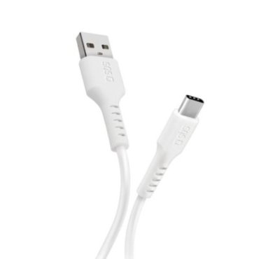 Cable de datos y carga USB-A - USB-C de 1 metro