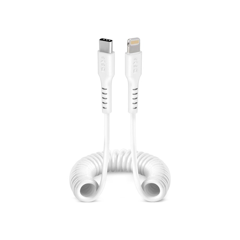 Lightning Spiralkabel Kabel, Apple Carplay Kabel & MFi
