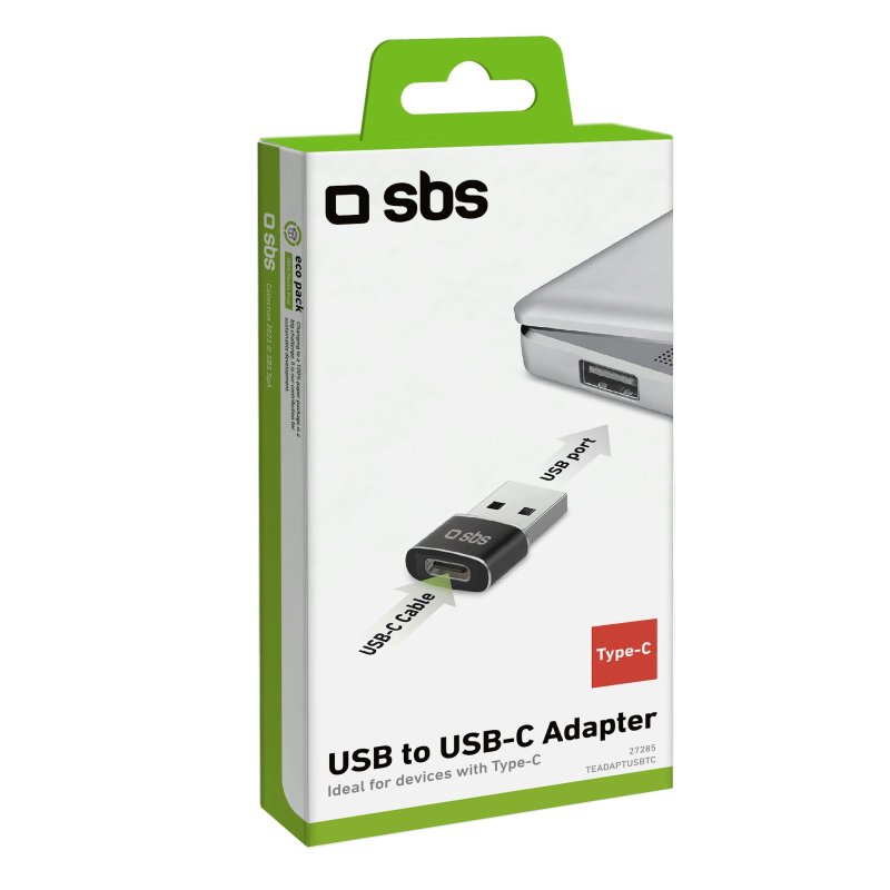 Adaptador USB C hembra a USB A macho