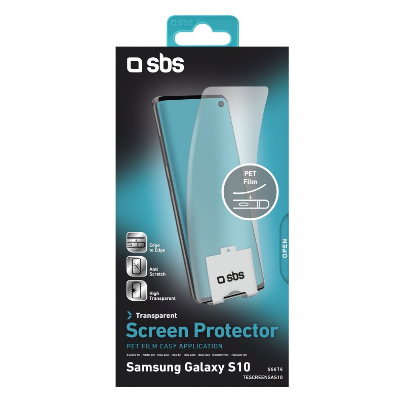 Protective film with applicator for Samsung Galaxy S10