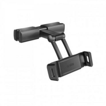 Extendable headrest mount for smartphones and tablets up to 12.3\"