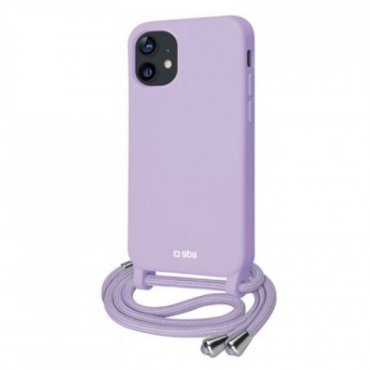 Colourful cover with neck strap for iPhone 11