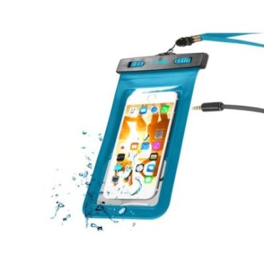 Waterproof case with jack 3,5 mm for Smartphone up to 5,5\"