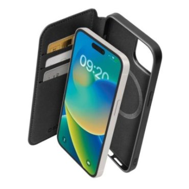 Étui portefeuille compatible MagSafe pour iPhone 15