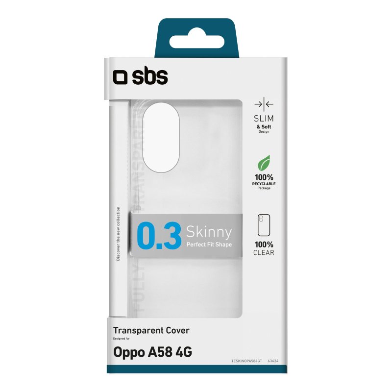 Skinny cover for Oppo A58 5G/A78 5G