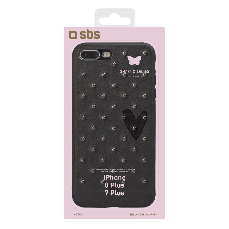 Studded cover with studs for iPhone 8 Plus/7 Plus