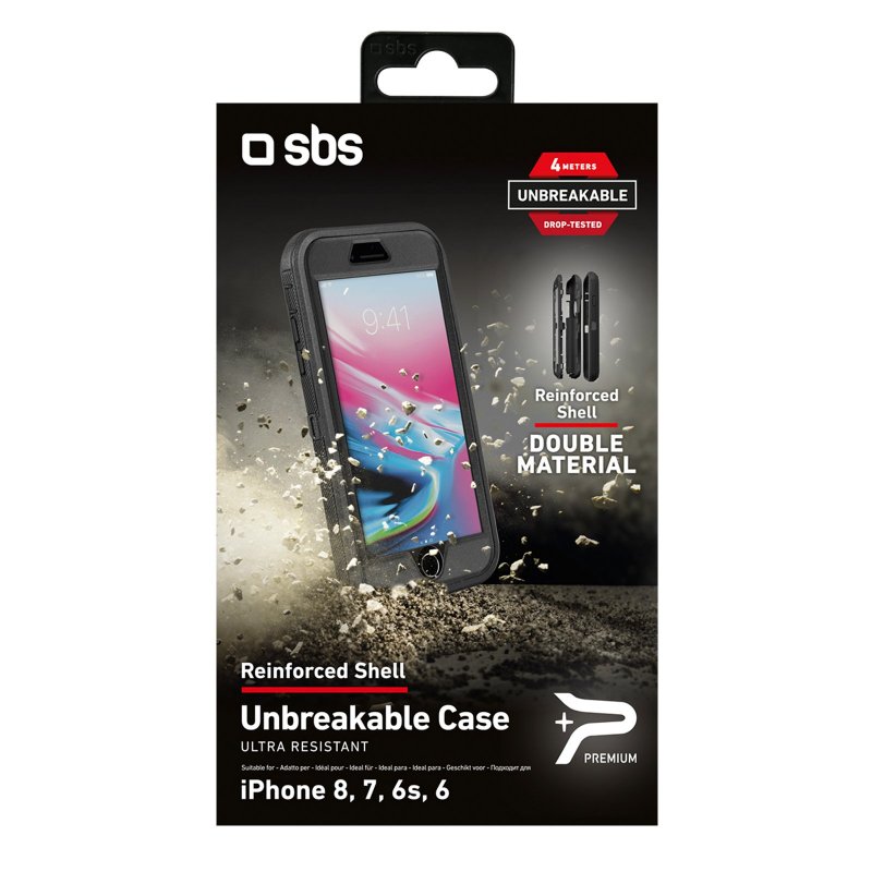Unbreakable cover for iPhone 8/7/6s/6