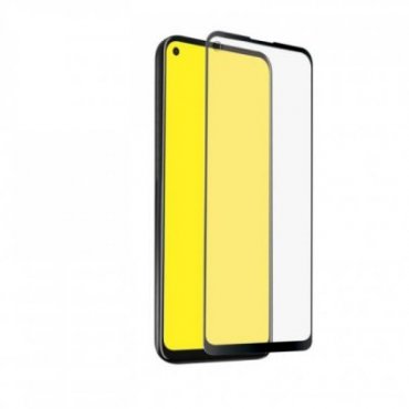 Glas Displayschutz Full Cover für Motorola Moto G8 Power Lite