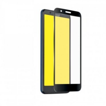 Glas Displayschutz Full Cover für Motorola Moto E6