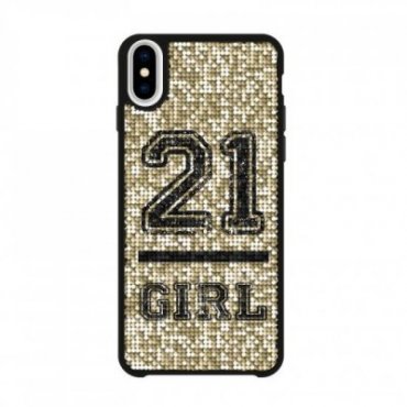 Jolie cover with 21 Girl theme for iPhone XS/X