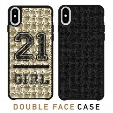 Jolie cover with 21 Girl theme for iPhone XS/X