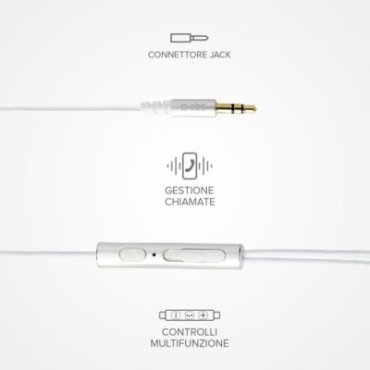 Metal earphones Gold Collection