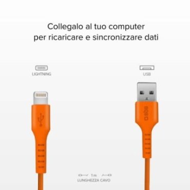 Data cable USB 2.0 to Apple Lightning