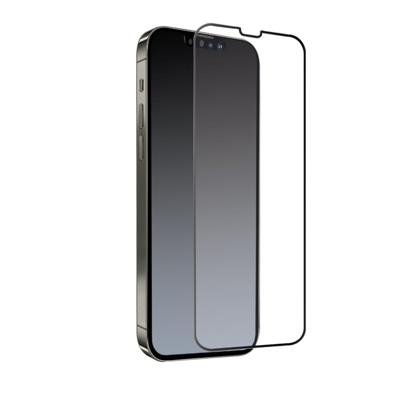 Protection d'écran Privée en verre trempé (100% de surface couverte) pour  Apple iPhone 13 Pro Max/ 14 Plus, Noir