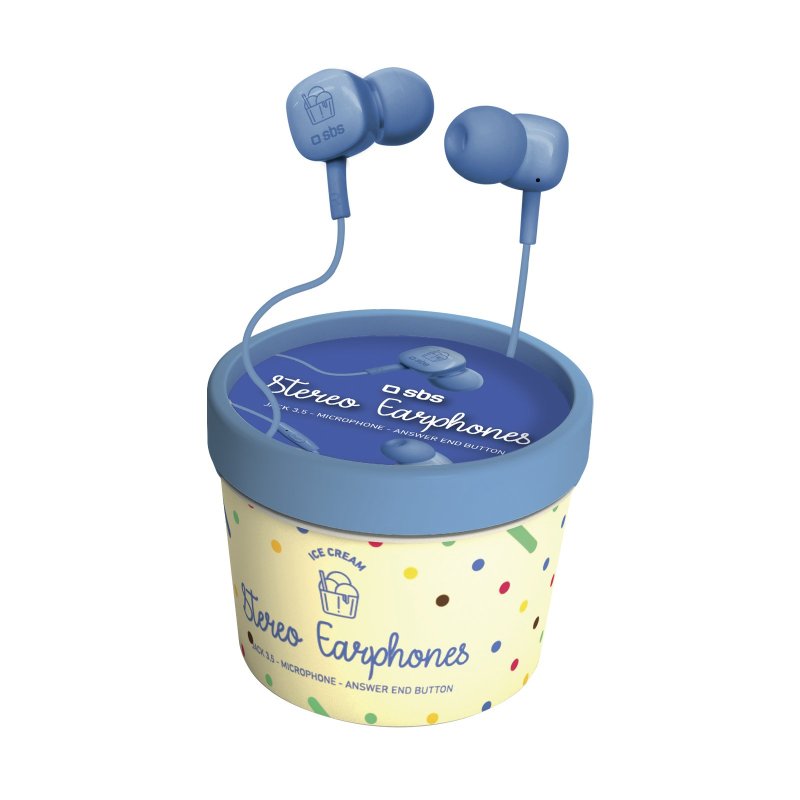 Ice Cream wired earphones