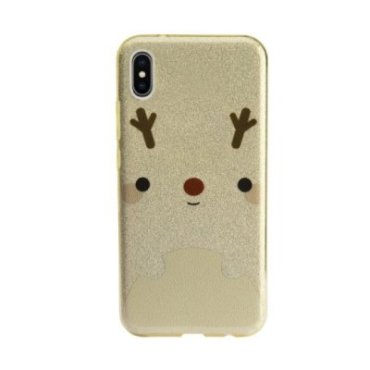 Weihnachtliches Cover „Rudolph das Rentier“ für iPhone XS/X
