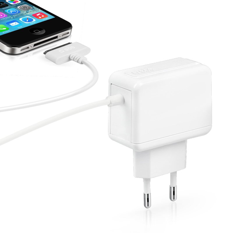 Travel charger for iPhone and iPod