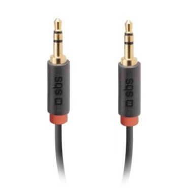 Audio stereo cable, 3,5mm jack made for mobile and smartphones