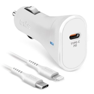 Kit de chargeur de voiture Made for iPhone (MFi)