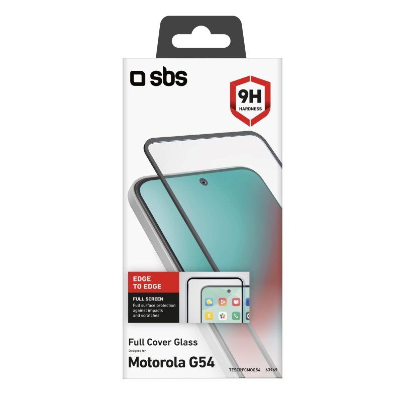 Full Cover Glass Screen Protector for Motorola Moto G54