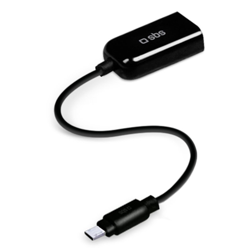 Micro USB to OTG Works with Honor 7A Direct On-The-Go Connection Kit and Cable Adapter! Black 