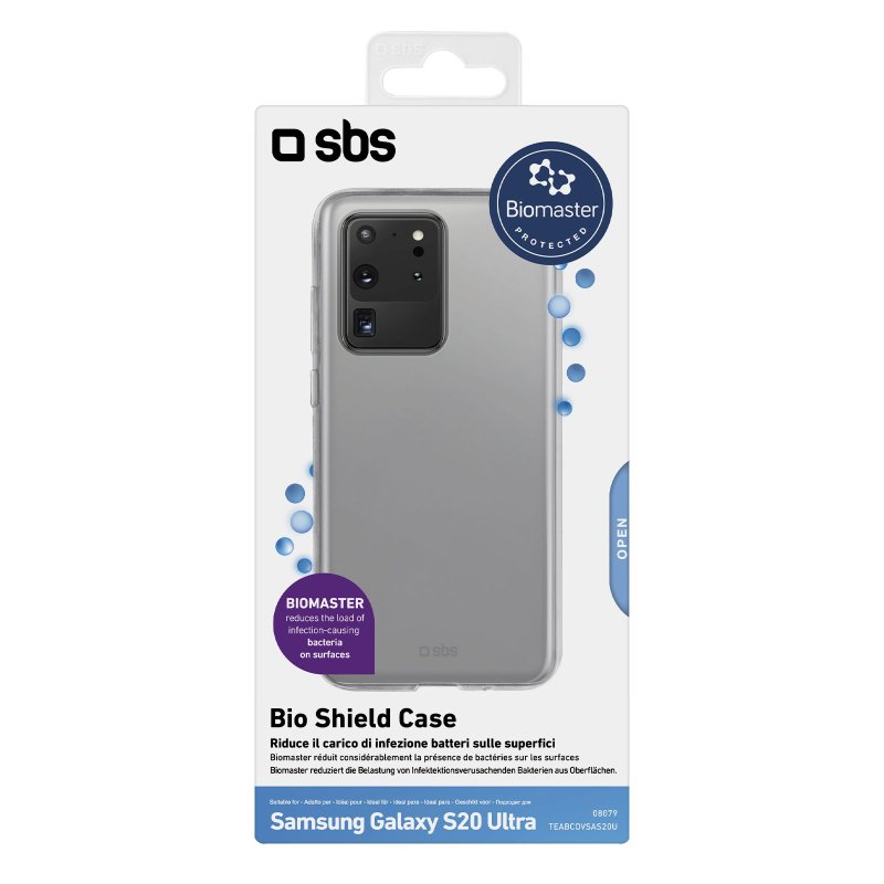 Bio Shield antimicrobial cover for Samsung Galaxy S20 Ultra