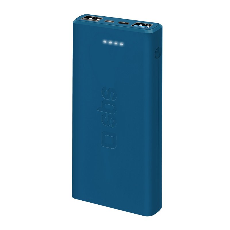 Fast charge powerbank: 10,000 mAh, 2 USBs