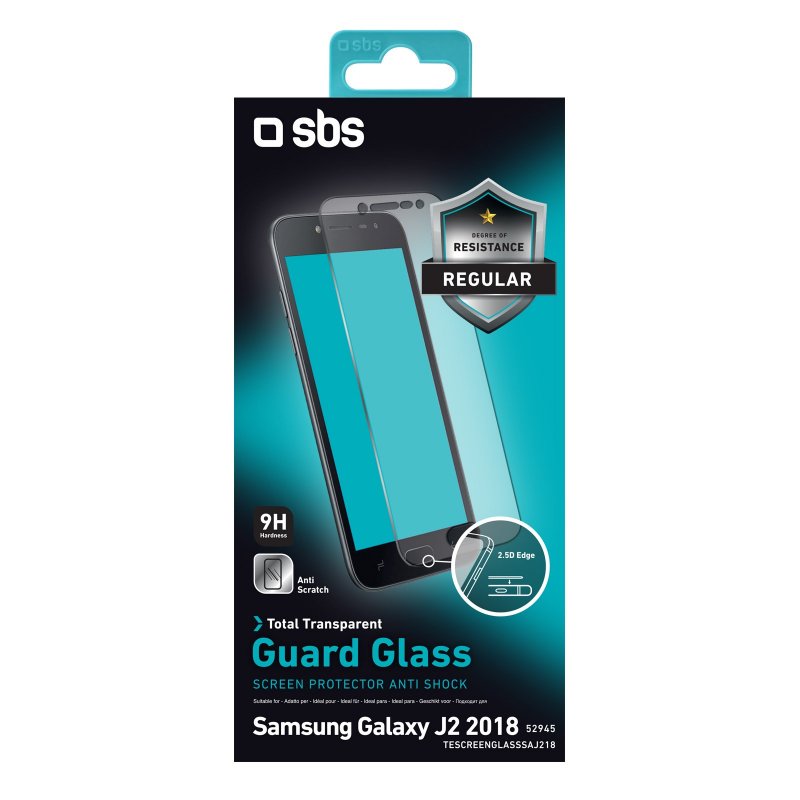 Glass screen protector for Samsung Galaxy J2 2018