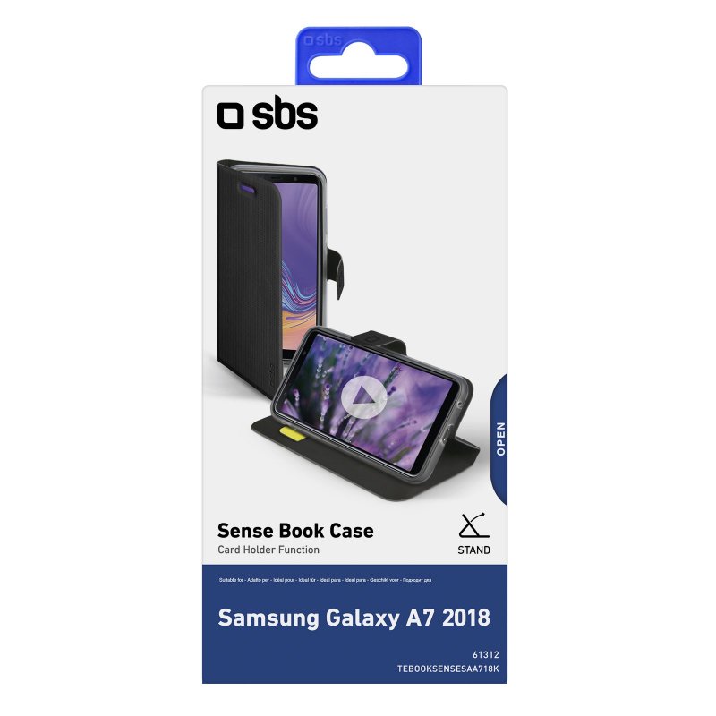 Samsung Galaxy A7 2018 Book Sense case
