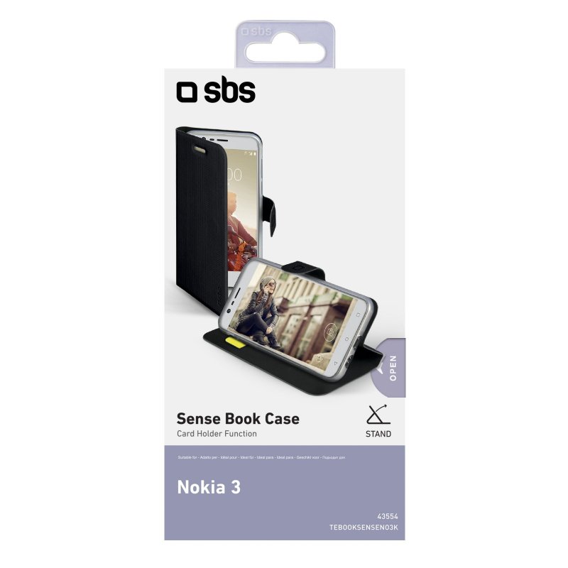 Nokia 3 Book Sense case