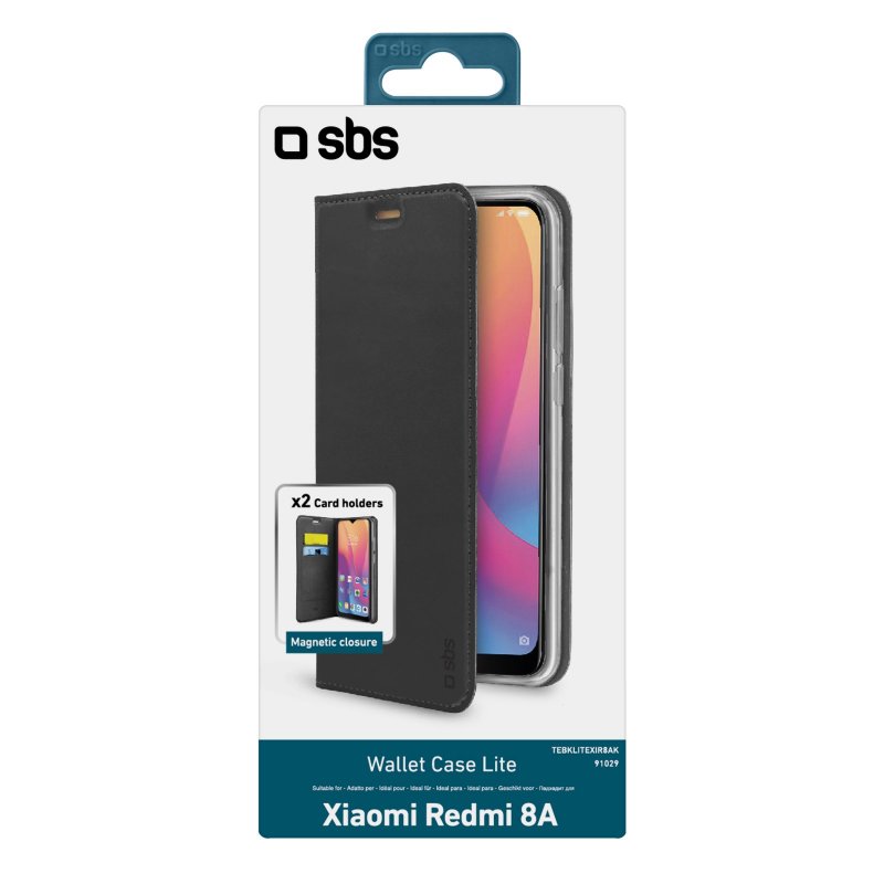 Custodia Book Wallet Lite per Xiaomi Redmi 8A