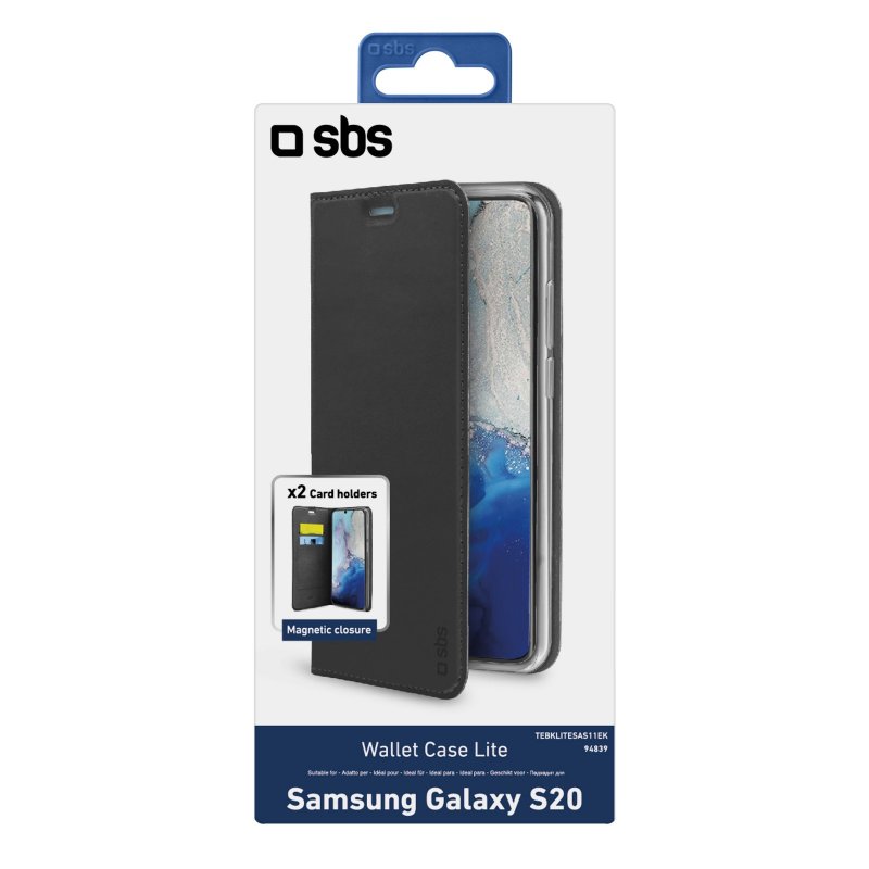 Book Wallet Lite Case for Samsung Galaxy S20