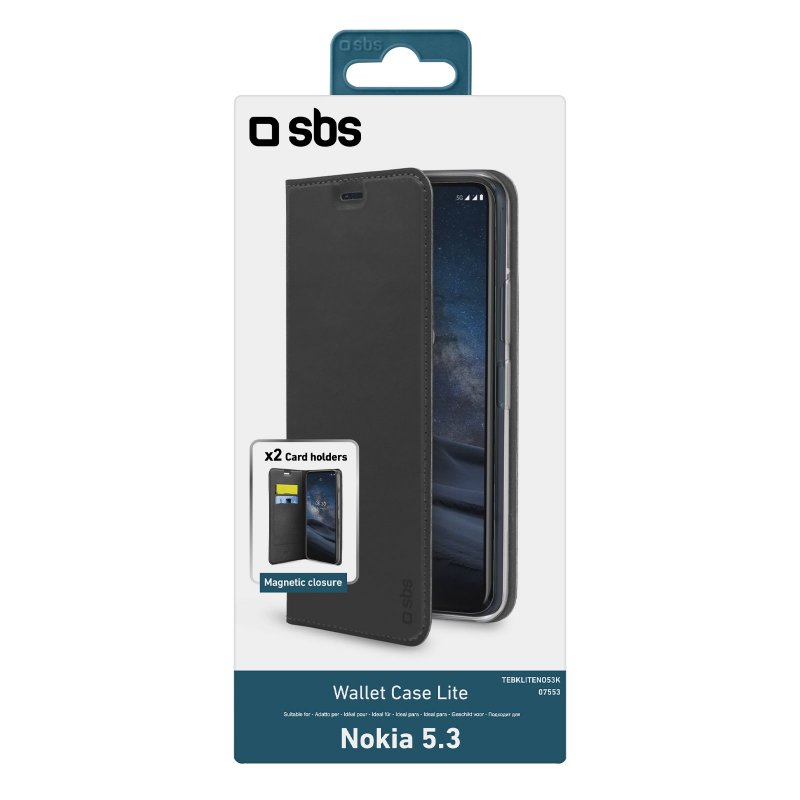 Book Wallet Lite Case for Nokia 5.3
