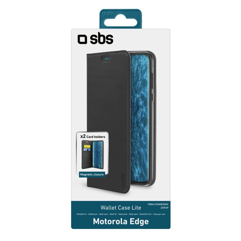 Book Wallet Lite Case for Motorola Edge