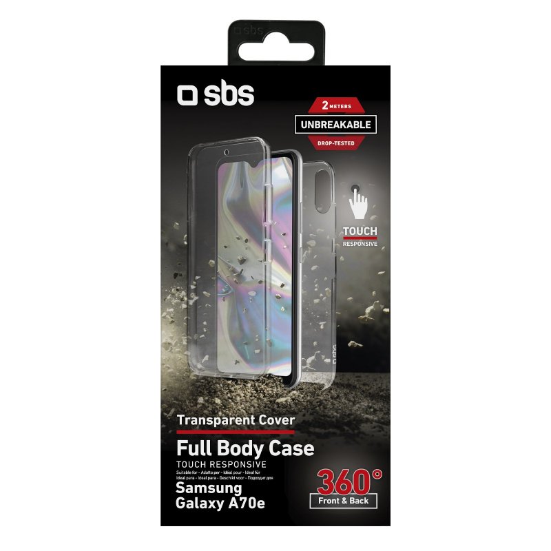 360° Full Body cover for Samsung Galaxy A70e - Unbreakable Collection
