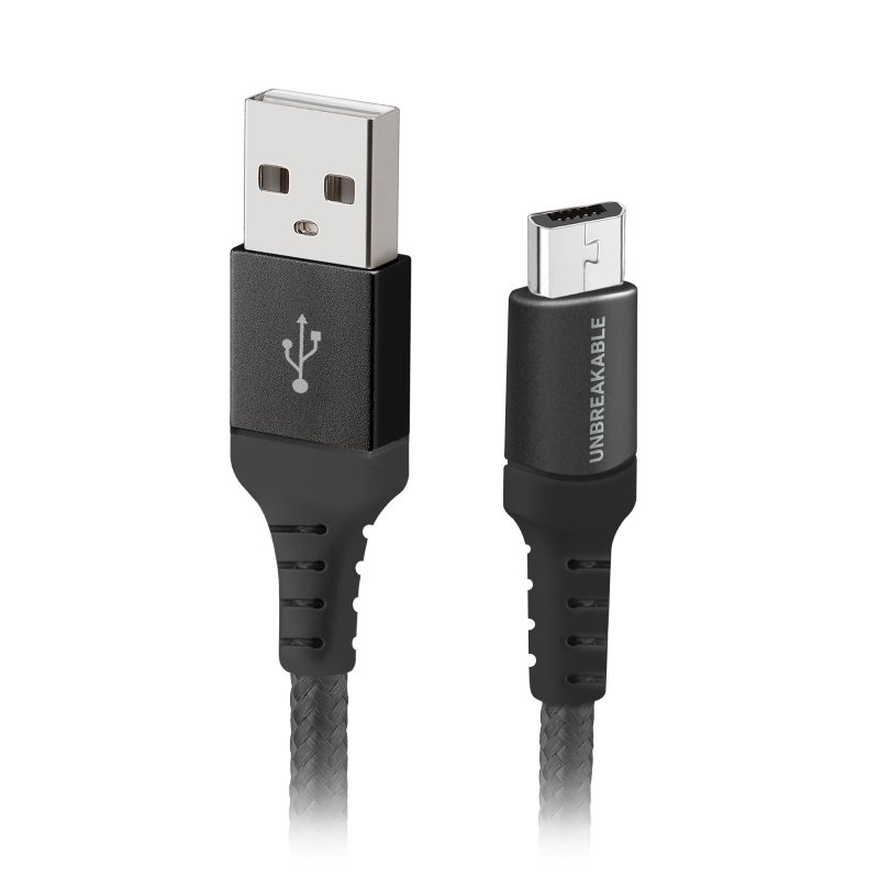 Suyo Ligadura Parcial Cable USB a prueba de enredos - Micro USB metal