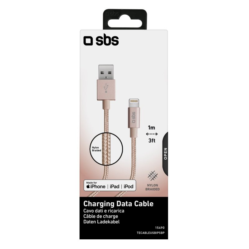 Data cable and charger Apple Lightning - Gold Collection