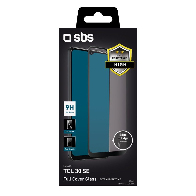 Full Cover Glass Screen Protector for TCL 30 SE