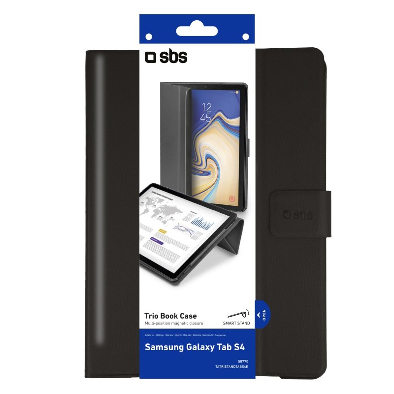 Trio Book Case for Samsung Galaxy TAB S4